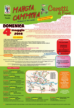 mangia e cammina _2014